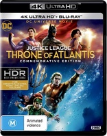 Justice League: Throne of Atlantis 4K (Blu-ray Movie)