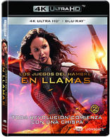 The Hunger Games: Catching Fire 4K (Blu-ray Movie), temporary cover art