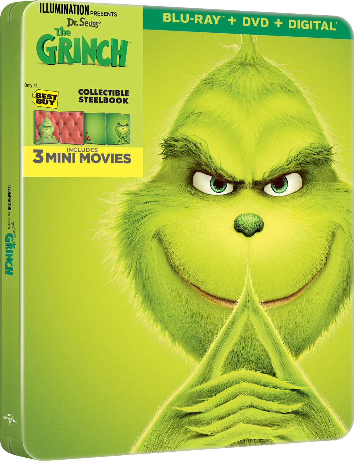 THE GRINCH Digital HD & Bluray Release Dates Announced & Special