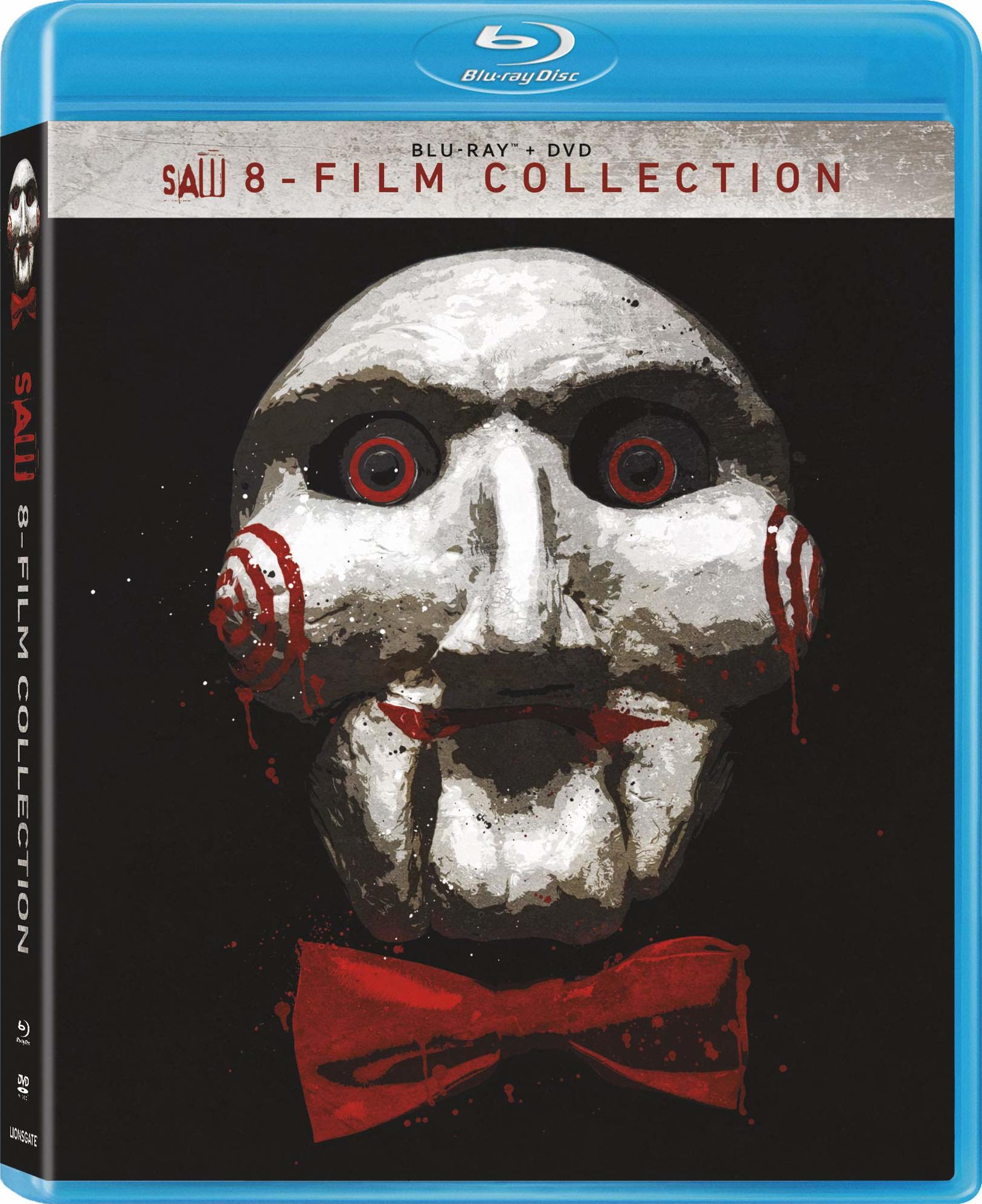 Saw: 8-Film Collection (2004-2017) Juegos Macabros: Colección de 8 Películas (2004-2017) El Juego del Miedo: Colección de 8 Películas (2004-2017) [AC3 5.1/2.0 + SUP] [DVD-RIP] Blu Ray-Rip] 224436_front