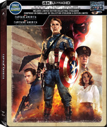 Captain America: The First Avenger 4K (Blu-ray Movie), temporary cover art