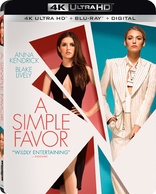 A Simple Favor 4K (Blu-ray Movie)