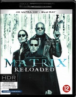 The Matrix Reloaded 4K (Blu-ray Movie)