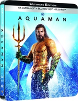 Aquaman 4K + 3D (Blu-ray Movie), temporary cover art