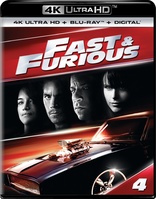 Fast & Furious 4K (Blu-ray Movie)