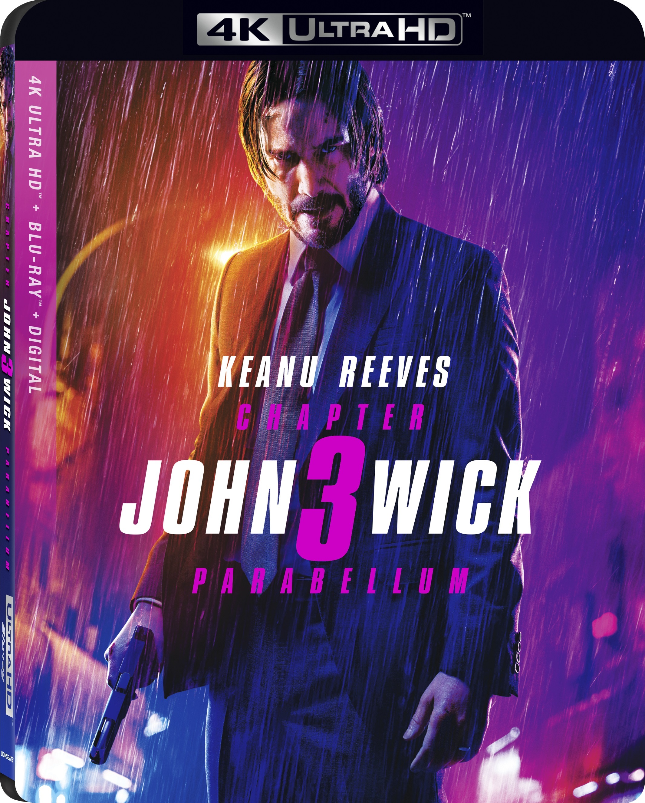 John Wick Chapter 3 Parabellum 4k Blu Ray 5412
