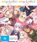 New Game! Season One + New Game!! Season Two (Blu-ray Movie)