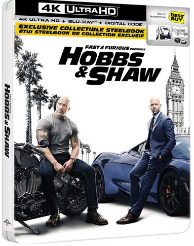 Velocidade Furiosa: Hobbs & Shaw - Edição Steelbook - Blu-ray - David  Leitch - Dwayne Johnson - Jason Statham - Blu-ray - Compra filmes e DVD na