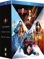 Origin Stories - Man of Steel + Wonder Woman + Aquaman + Shazam! (Blu-ray Movie)