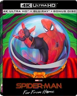 Spider-Man: Far from Home 4K (Blu-ray Movie)