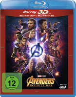 Avengers: Infinity War 3D (Blu-ray Movie)