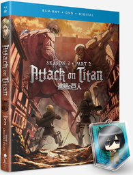Attack on Titan: Season 3, Part 2 Blu-ray Release Date March 17, 2020 ...