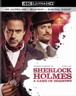 Sherlock Holmes: A Game of Shadows 4K (Blu-ray Movie)