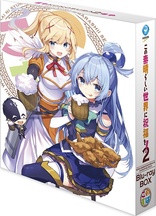 KonoSuba: God's Blessing on This Wonderful World! 2 Blu-Ray Box Set (Blu-ray Movie), temporary cover art