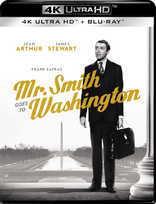 Mr. Smith Goes to Washington 4K (Blu-ray Movie)