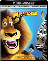 Madagascar 4K (Blu-ray Movie), temporary cover art