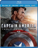 Captain America: The First Avenger 3D (Blu-ray Movie)