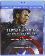 Captain America: The First Avenger 3D (Blu-ray Movie), temporary cover art