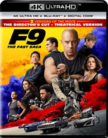 F9: The Fast Saga 4K (Blu-ray Movie), temporary cover art