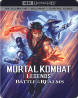 Mortal Kombat Legends: Battle of the Realms 4K (Blu-ray Movie)