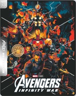 Avengers : Infinity War 4K (Blu-ray Movie)