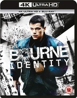 The Bourne Identity 4K (Blu-ray Movie)