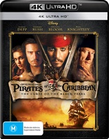 Pirates of the Caribbean: The Curse of the Black Pearl 4K (Blu-ray Movie), temporary cover art