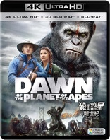 Dawn of the Planet of the Apes 4K (Blu-ray Movie)