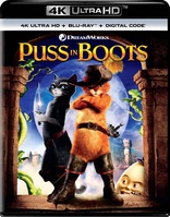 Puss in Boots 4K (Blu-ray Movie)
