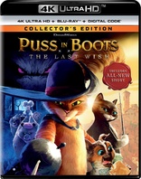 Puss in Boots: The Last Wish 4K (Blu-ray Movie)