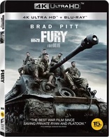 Fury 4K (Blu-ray Movie)