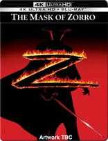 The Mask of Zorro 4K (Blu-ray Movie), temporary cover art