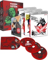 Hammer Horror Vol. 1 Collector's Edition: The Evil Of Frankenstein + Paranoiac! + Nightmare (Blu-ray Movie)