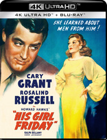 His Girl Friday 4K (Blu-ray Movie)