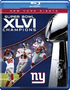 NFL Super Bowl XLVI Champions: New York Giants (Blu-ray Movie)