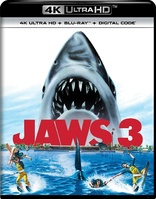 Jaws 3 4K + 3D (Blu-ray Movie), temporary cover art