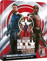 The Falcon and the Winter Soldier: The Complete First Season 4K (Blu-ray Movie), temporary cover art