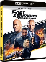 Fast & Furious Presents: Hobbs & Shaw 4K (Blu-ray Movie), temporary cover art