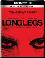 Longlegs 4K (Blu-ray Movie)