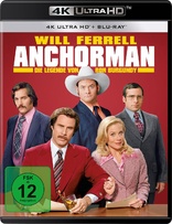 Anchorman: The Legend of Ron Burgundy 4K (Blu-ray Movie)