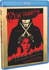 V For Vendetta Blu-ray (Spain)