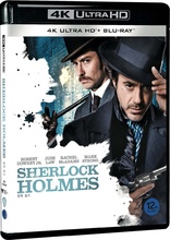 Sherlock Holmes 4K (Blu-ray Movie), temporary cover art