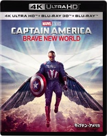 Captain America: Brave New World 4K + 3D (Blu-ray Movie)
