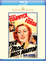 The Mad Miss Manton (Blu-ray Movie)