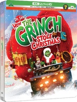 Dr. Seuss' How the Grinch Stole Christmas 4K (Blu-ray Movie)