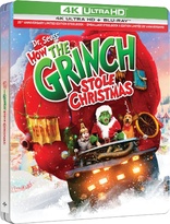 Dr. Seuss' How the Grinch Stole Christmas 4K (Blu-ray Movie)