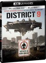 District 9 4K (Blu-ray Movie)