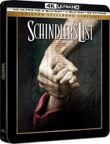 Schindler's List 4K (Blu-ray Movie)
