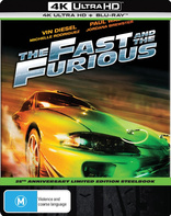 The Fast and the Furious 4K (Blu-ray Movie)