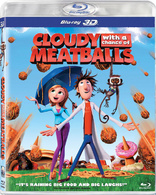 Cloudy With A Chance Of Meatballs 3D (Blu-ray Movie)